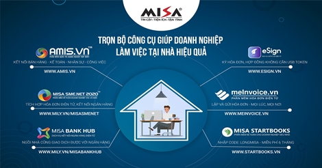 MISA tham gia gói giải pháp hỗ trợ DN mùa Covid-19 của Bộ Thông tin và Truyền thông